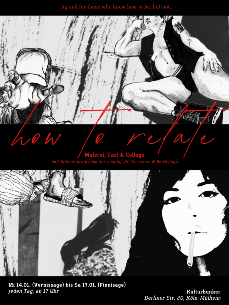 How To Relate - Ausstellung mit Rahmenprogramm